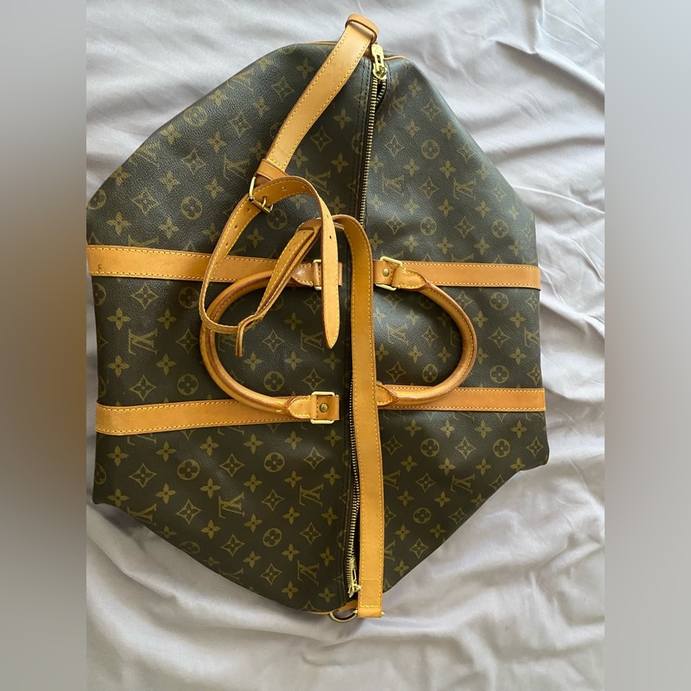 Authentic Louis Vuitton keepall 55 travel bag
